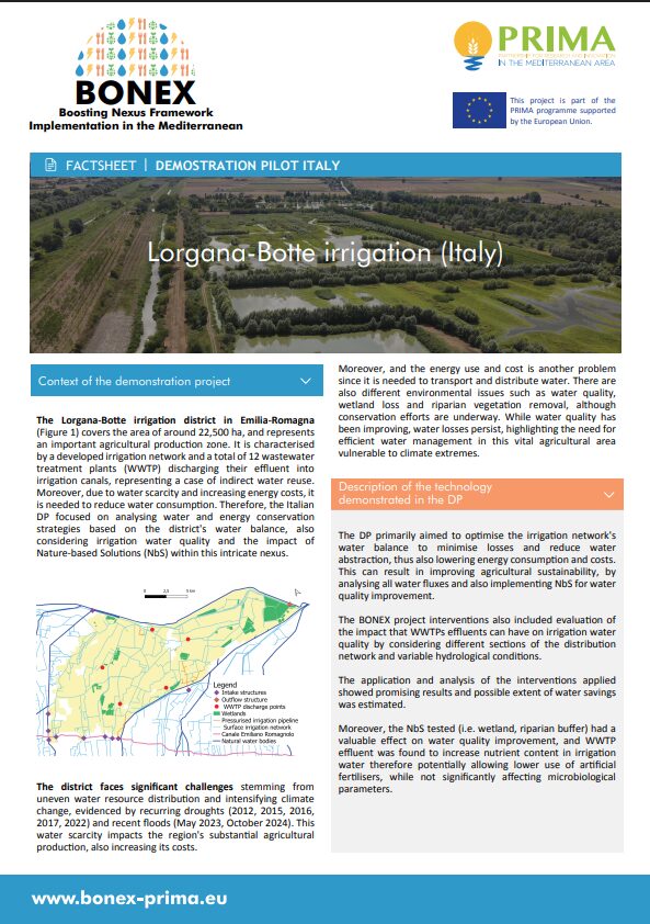 BONEX Factsheets Italy